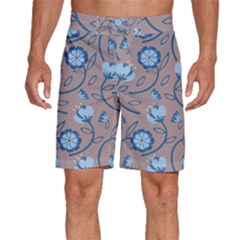 Flower Men s Beach Shorts by zappwaits