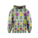 Pattern Flowers Art Creativity Kids  Pullover Hoodie View1