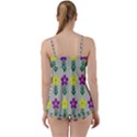 Pattern Flowers Art Creativity Babydoll Tankini Set View2