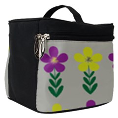 Pattern Flowers Art Creativity Make Up Travel Bag (small) by Uceng