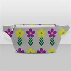 Pattern Flowers Art Creativity Waist Bag  by Uceng