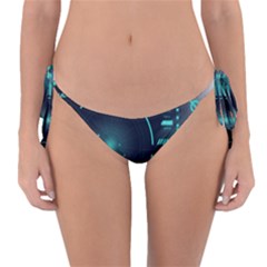 Sci Fi Computer Screen Reversible Bikini Bottoms by Uceng