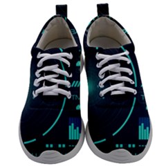 Sci Fi Computer Screen Mens Athletic Shoes by Uceng