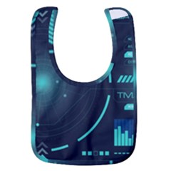 Sci Fi Computer Screen Baby Bib by Uceng