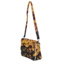 Orange Mushrooms In Patagonia Forest, Ushuaia, Argentina Shoulder Bag with Back Zipper View2