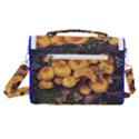 Orange Mushrooms In Patagonia Forest, Ushuaia, Argentina Satchel Shoulder Bag View3