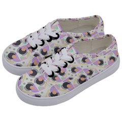 Pattern Pastel Drawing Art Kids  Classic Low Top Sneakers by Uceng