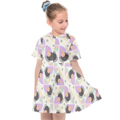 Pattern Pastel Drawing Art Kids  Sailor Dress by Uceng