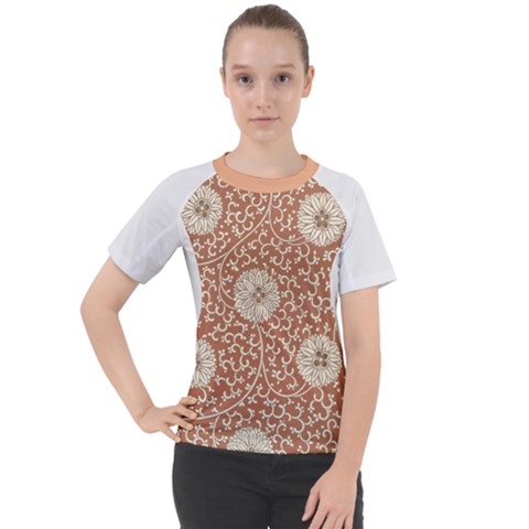 Scan0014 Psd Scan0014 Strap Bege Women s Sport Raglan Tee by womanwearchineseart