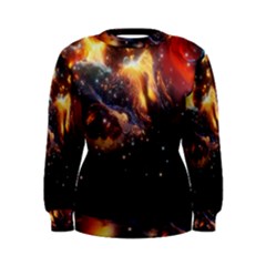 Nebula Galaxy Stars Astronomy Women s Sweatshirt by Uceng