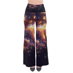 Nebula Galaxy Stars Astronomy So Vintage Palazzo Pants by Uceng