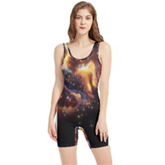 Nebula Galaxy Stars Astronomy Women s Wrestling Singlet by Uceng