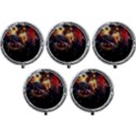 Nebula Galaxy Stars Astronomy Mini Round Pill Box (Pack of 5) View1