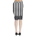 Illustration Stripes Geometric Pattern Midi Wrap Pencil Skirt View2