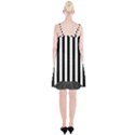 Illustration Stripes Geometric Pattern Spaghetti Strap Velvet Dress View2