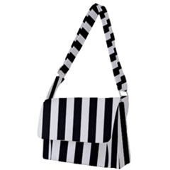 Illustration Stripes Geometric Pattern Full Print Messenger Bag (s) by Uceng