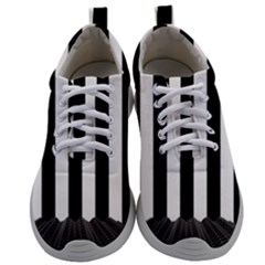 Illustration Stripes Geometric Pattern Mens Athletic Shoes by Uceng