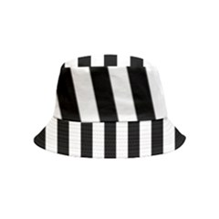 Illustration Stripes Geometric Pattern Inside Out Bucket Hat (kids)