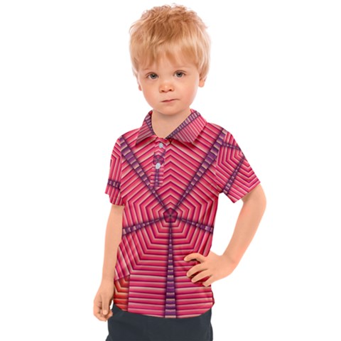 Art Pattern Design Wallpaper Kids  Polo Tee by Uceng