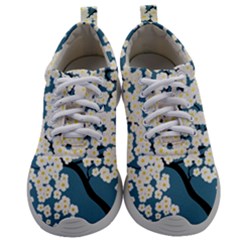 Flower Flora Decoration Pattern Mens Athletic Shoes by Uceng