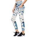 Flower Flora Decoration Pattern Pocket Leggings  View3