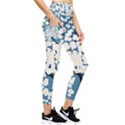 Flower Flora Decoration Pattern Pocket Leggings  View4