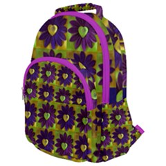 Rounded Multi Pocket Backpack by VIBRANT