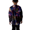 Lake Galaxy Stars Science Fiction Kids  Hooded Windbreaker View2