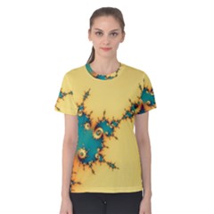 Fractal Art Fractals Digital Art Women s Cotton Tee