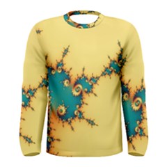 Fractal Art Fractals Digital Art Men s Long Sleeve Tee by Uceng