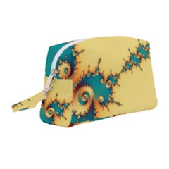 Fractal Art Fractals Digital Art Wristlet Pouch Bag (medium) by Uceng