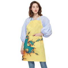 Fractal Art Fractals Digital Art Pocket Apron by Uceng