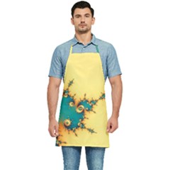 Fractal Art Fractals Digital Art Kitchen Apron by Uceng