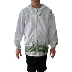 Abstract Kids  Hooded Windbreaker