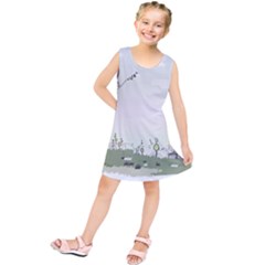 Abstract Kids  Tunic Dress by artworkshop