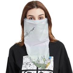 Abstract Face Covering Bandana (triangle) by artworkshop