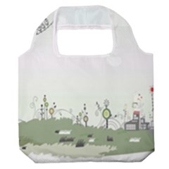 Abstract Premium Foldable Grocery Recycle Bag by artworkshop