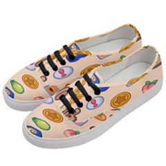 Acnh Wallpaper Women s Classic Low Top Sneakers by artworkshop