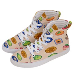 Acnh Wallpaper Men s Hi-top Skate Sneakers by artworkshop