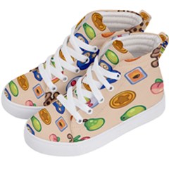 Acnh Wallpaper Kids  Hi-top Skate Sneakers by artworkshop