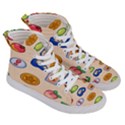 Acnh Wallpaper Men s Hi-Top Skate Sneakers View3