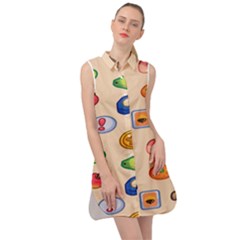 Acnh Wallpaper Sleeveless Shirt Dress by artworkshop