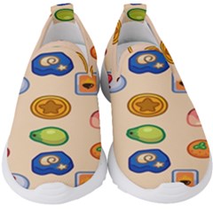 Acnh Wallpaper Kids  Slip On Sneakers by artworkshop