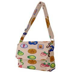 Acnh Wallpaper Full Print Messenger Bag (l) by artworkshop