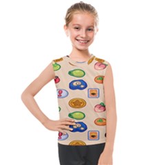 Acnh Wallpaper Kids  Mesh Tank Top by artworkshop