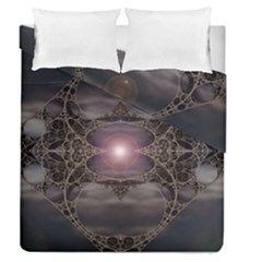 Fantasy Science Fiction Portal Duvet Cover Double Side (queen Size) by Uceng