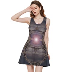 Fantasy Science Fiction Portal Inside Out Racerback Dress by Uceng