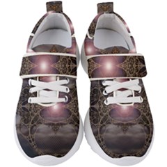 Fantasy Science Fiction Portal Kids  Velcro Strap Shoes by Uceng