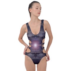 Fantasy Science Fiction Portal Side Cut Out Swimsuit by Uceng