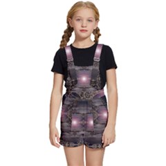 Fantasy Science Fiction Portal Kids  Short Overalls